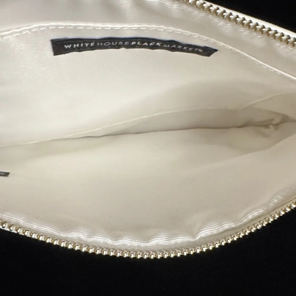 White House Black Market Floral Studded Wristlet - Picture 6 of 6